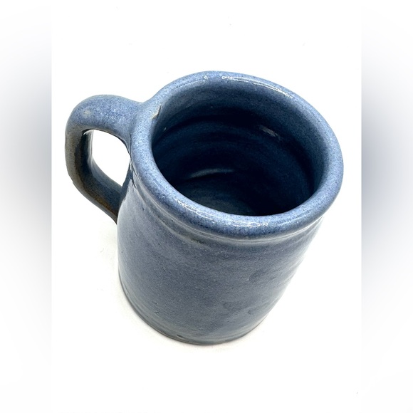 Evan’s Pottery Handmade Light Blue Coffee Mug Arden NC - Picture 9 of 10